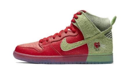 Nike SB Dunk High Pro QS Strawberry Cough authentique