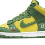 Nike SB Dunk High Supreme By Any Means Brazil authentique