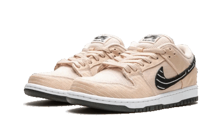 Nike SB Dunk Low Albino & Preto - vue 2