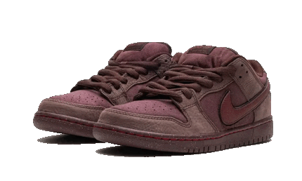 Nike SB Dunk Low City Of Love Burgundy Crush - vue 2