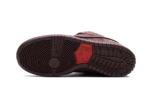 Nike SB Dunk Low City Of Love Burgundy Crush - vue 4