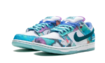 Nike SB Dunk Low Futura Laboratories Bleached Aqua - vue 2