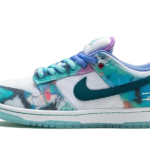 Nike SB Dunk Low Futura Laboratories Bleached Aqua authentique
