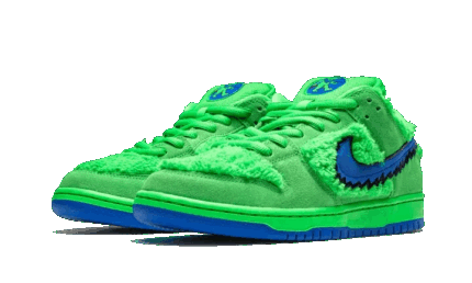 Nike SB Dunk Low Grateful Dead Bears Green - vue 2