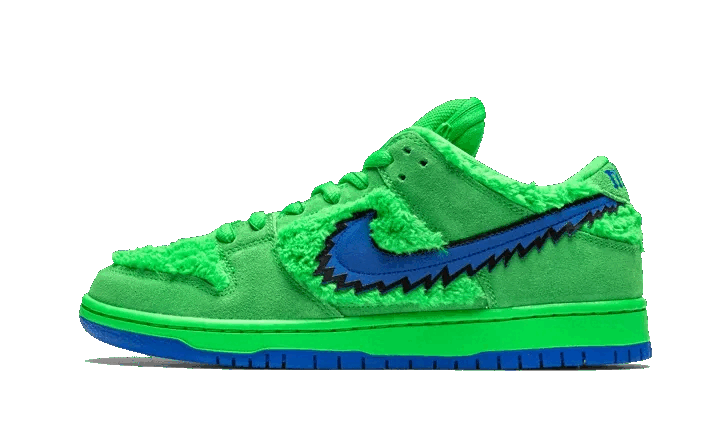 nike-sb-dunk-low-grateful-dead-bears-green-689040 Nike SB Dunk Low Grateful Dead Bears Green authentique