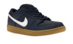 Nike SB Dunk Low Navy Gum - vue 5