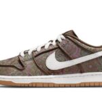 Nike SB Dunk Low Paisley Brown authentique