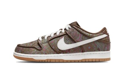 Nike SB Dunk Low Paisley Brown authentique