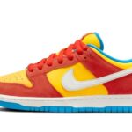 Nike SB Dunk Low Pro Habanero Red (Bart Simpson) authentique