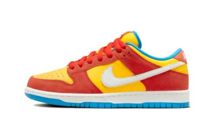 Nike SB Dunk Low Pro Habanero Red (Bart Simpson) authentique