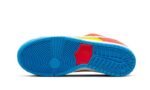 Nike SB Dunk Low Pro Habanero Red (Bart Simpson) - vue 3