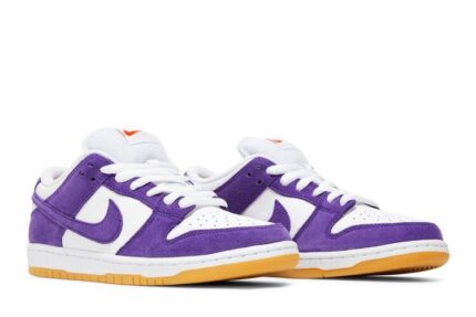 Nike SB Dunk Low Pro ISO Orange Label Court Purple - vue 2