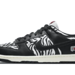 Nike SB Dunk Low Quartersnacks Zebra authentique