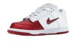 Nike SB Dunk Low Supreme Jewel Swoosh Red - vue 2