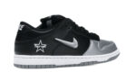 Nike SB Dunk Low Supreme Jewel Swoosh Silver - vue 4