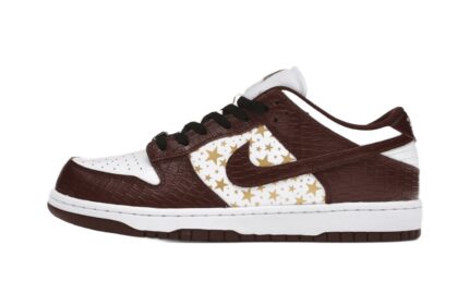 Nike SB Dunk Low Supreme Stars Barkroot Brown (2021) authentique