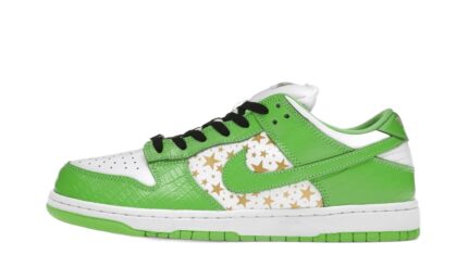 Nike SB Dunk Low Supreme Stars Mean Green (2021) authentique