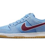Nike SB Dunk Low Valour Blue Team Maroon authentique