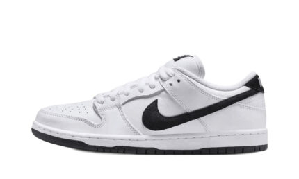 Nike SB Dunk Low White Black authentique