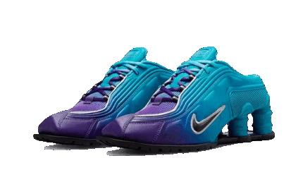Nike Shox MR4 Martine Rose Scuba Blue - vue 2