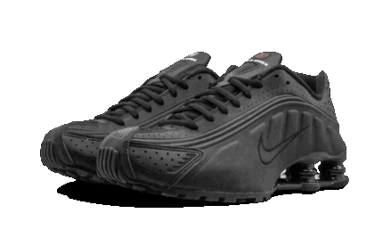 Nike Shox R4 Black - vue 2