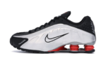 Nike Shox R4 Black Metallic Silver (2018/2024) authentique