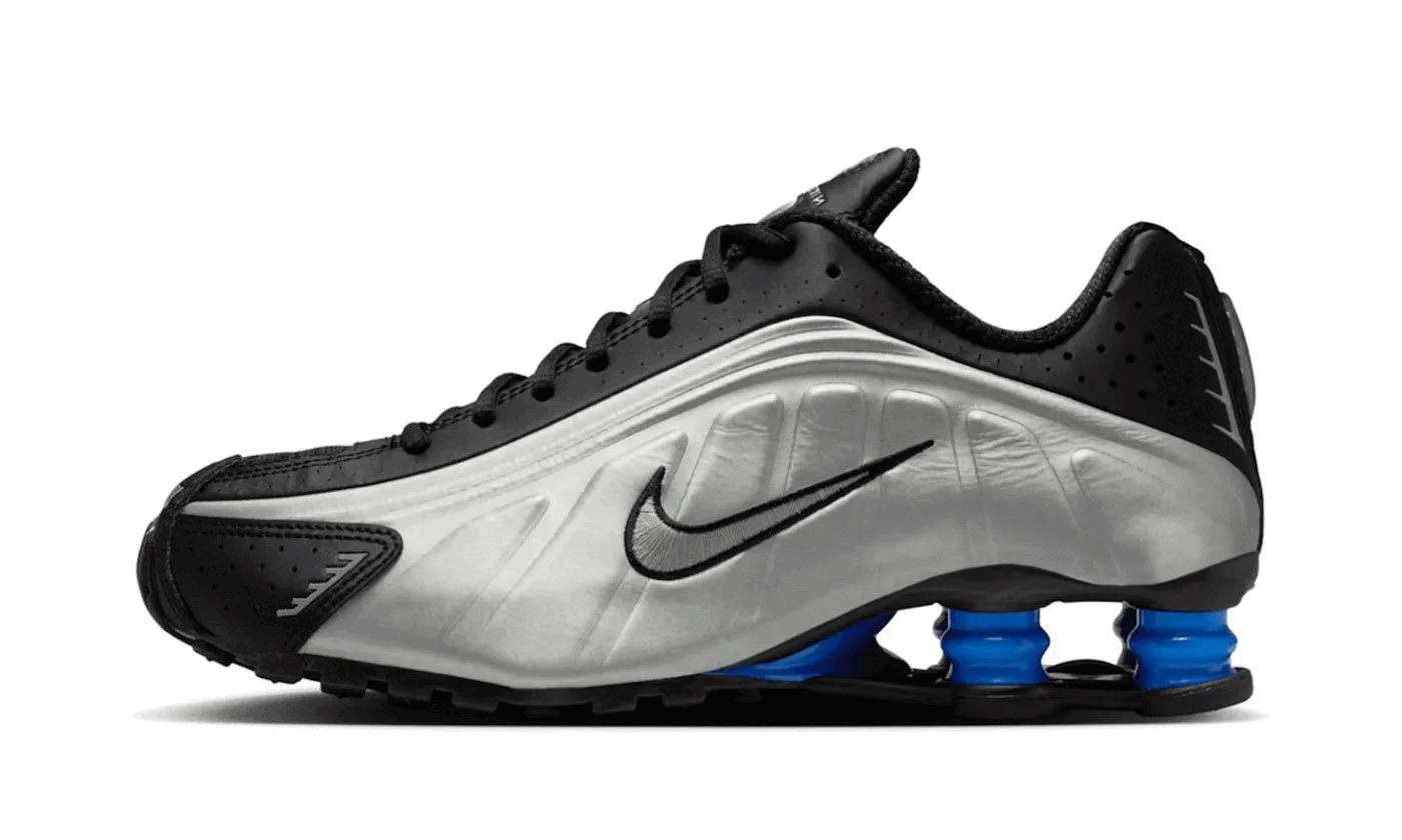nike-shox-r4-metallic-silver-black-racer-blue-973445 Nike Shox R4 Metallic Silver Black Racer Blue authentique