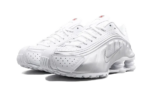Nike Shox R4 White Metallic Silver - vue 2