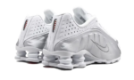 Nike Shox R4 White Metallic Silver - vue 3