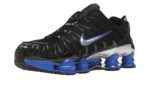 Nike Shox TL Black Racer Blue Metallic Silver - vue 2