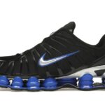 Nike Shox TL Black Racer Blue Metallic Silver authentique