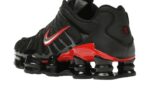 Nike Shox TL Black University Red - vue 3