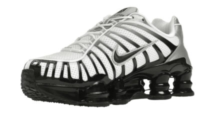 Nike Shox TL Metallic Silver Wolf Grey - vue 2