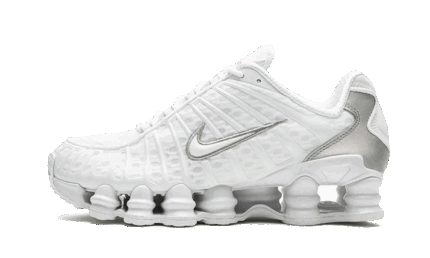 Nike Shox TL White Metallic Silver Max Orange authentique
