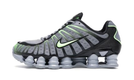 Nike Shox TL Wolf Grey Lime Blast authentique