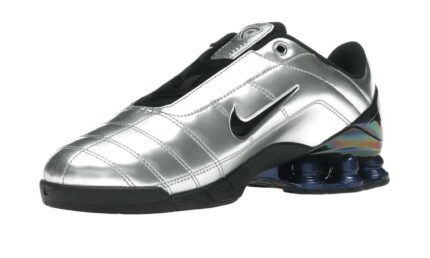Nike Total 90 Secutor Shox Magia Maha Amsterdam Metallic Silver - vue 2