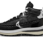 Nike Vaporwaffle Sacai Jean Paul Gaultier Black White authentique