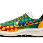 Nike Vaporwaffle Woven Sacai Jean Paul Gaultier Green Gusto authentique