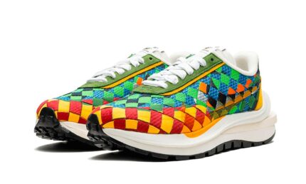 Nike Vaporwaffle Woven Sacai Jean Paul Gaultier Green Gusto - vue 2