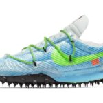 Nike Waffle Racer Off-White Vivid Sky authentique