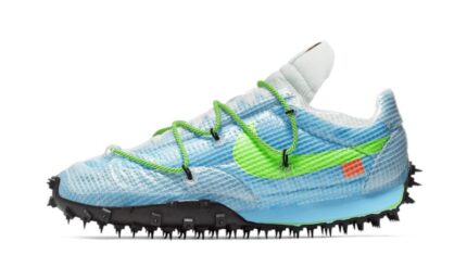 Nike Waffle Racer Off-White Vivid Sky authentique