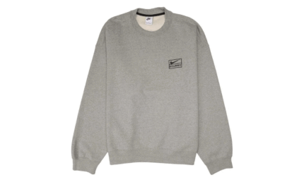 Nike x Stussy Crew Fleece Grey authentique