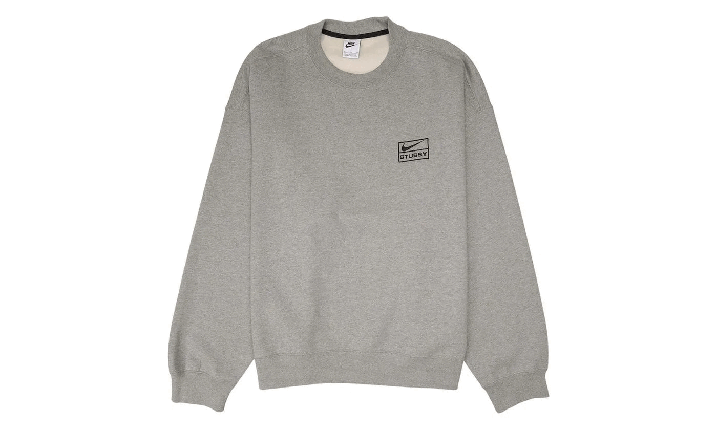 nike-x-stussy-crew-fleece-grey-110286 Nike x Stussy Crew Fleece Grey authentique