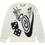 Nike x Stussy Knit Sweater Natural authentique