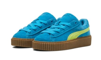 Puma Creeper Phatty Rihanna Fenty Speed Blue - vue 2