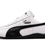 Puma Speedcat Leather White Black authentique