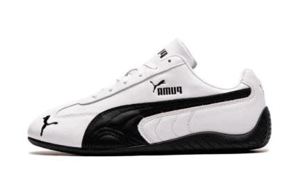 Puma Speedcat Leather White Black authentique