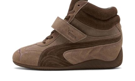 Puma Speedcat Wedge Totally Taupe Chocolate authentique