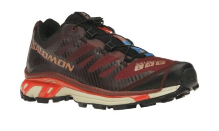 Salomon XT-4 Bitter Chocolate Mocha Mousse Fiery Red - vue 2