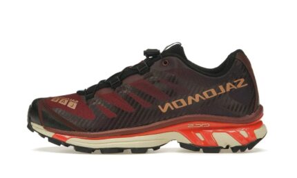 Salomon XT-4 Bitter Chocolate Mocha Mousse Fiery Red authentique